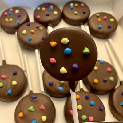 Cosmic Brownie Cake Pops