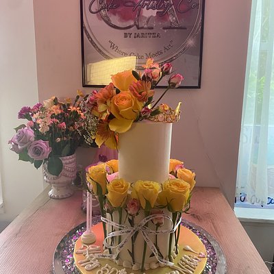 Mini 2 Tier Cake (4”/6”)