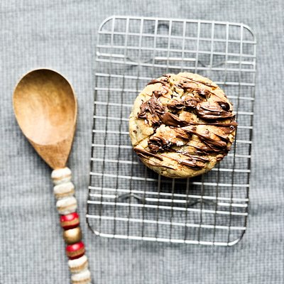 Nutella Stuffed Gourmet Cookie
