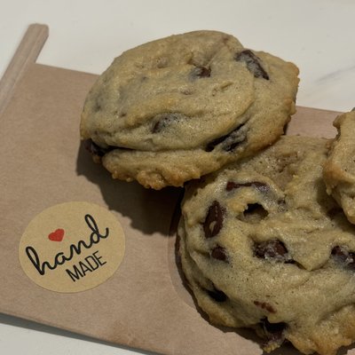 Two Chocolate Chip Cookies Sourdough