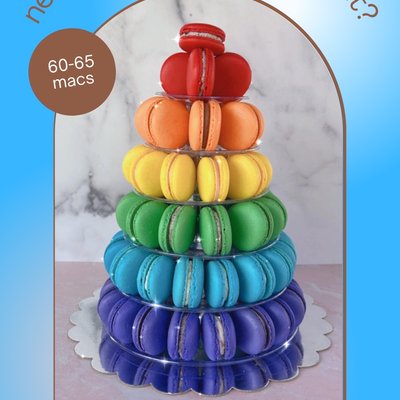 6 Tier Macaron Tower