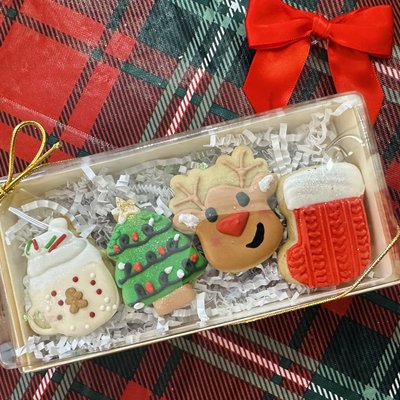 4 Mini XMAS Cookie Set✨