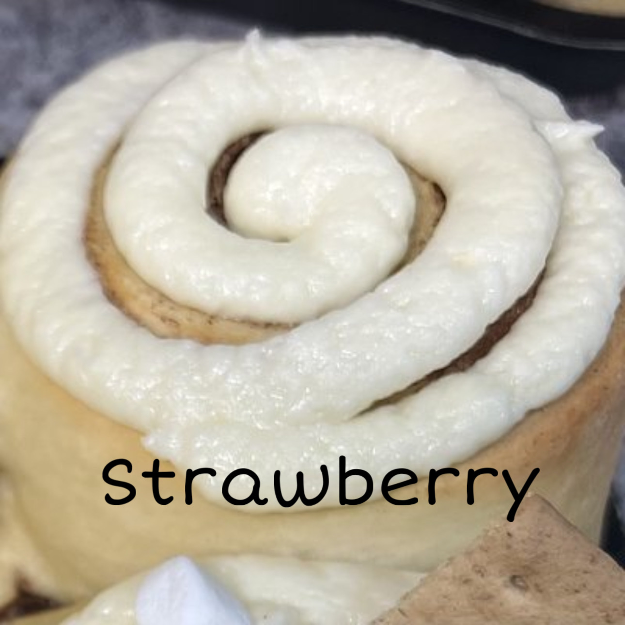 Strawberry Cinnamon Roll