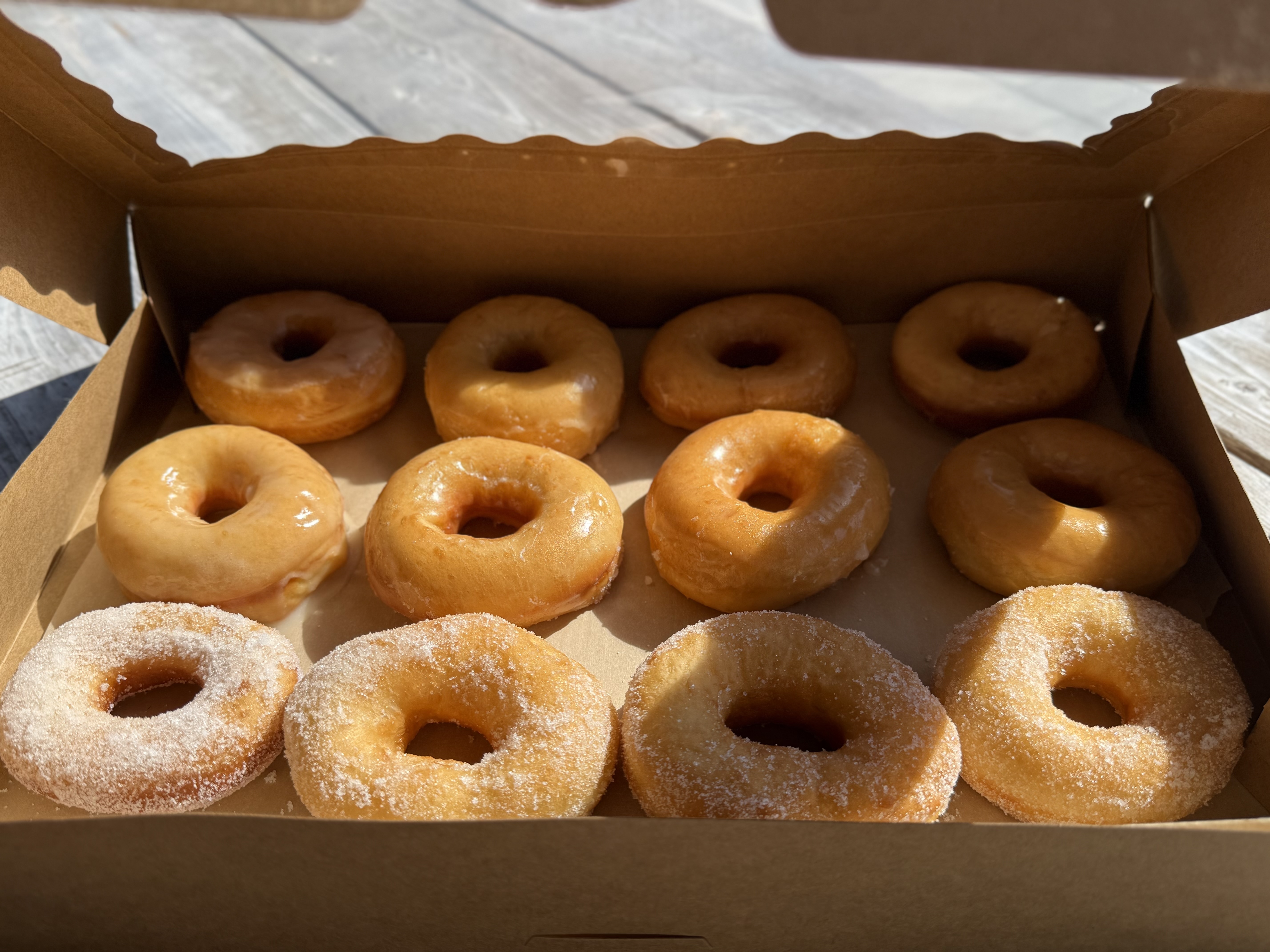 Dozen Donuts (Glazed Or Sugar) 
