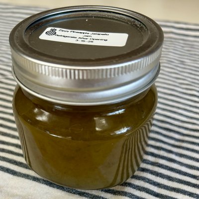Zippy Pineapple Jalapeño Jam 8oz