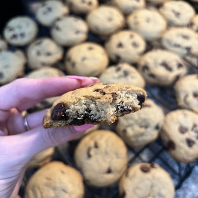 Sourdough Chocolate Chip Cookies
