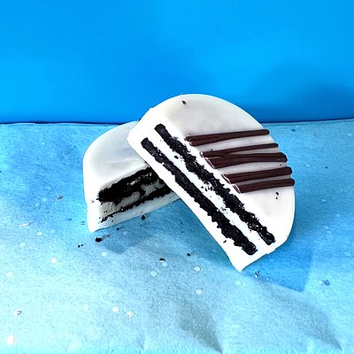 White Chocolate Covered Oreo