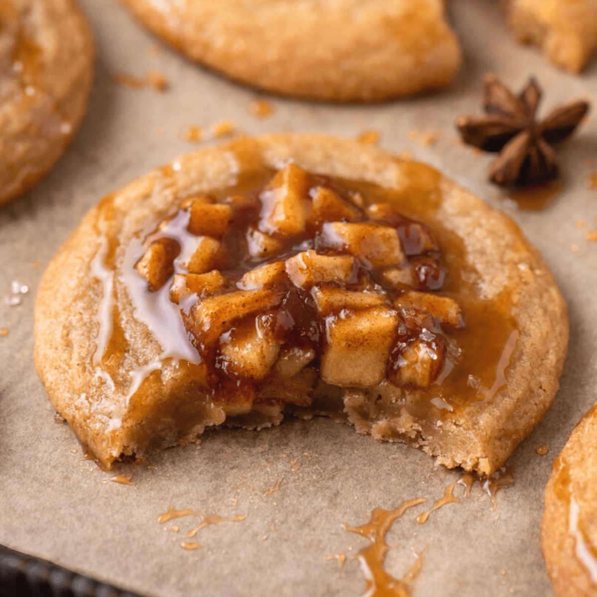 Caramel Apple Pie Cookie