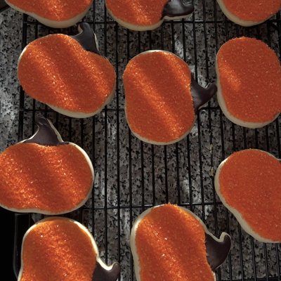 Pumpkin Sugar Cookies
