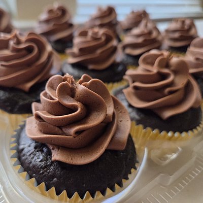 Dark Chocolate Cupcakes- Standard Size
