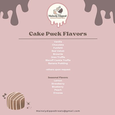 Cake/Dessert Pucks