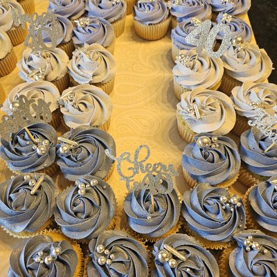 Number Cupcake Cakes 