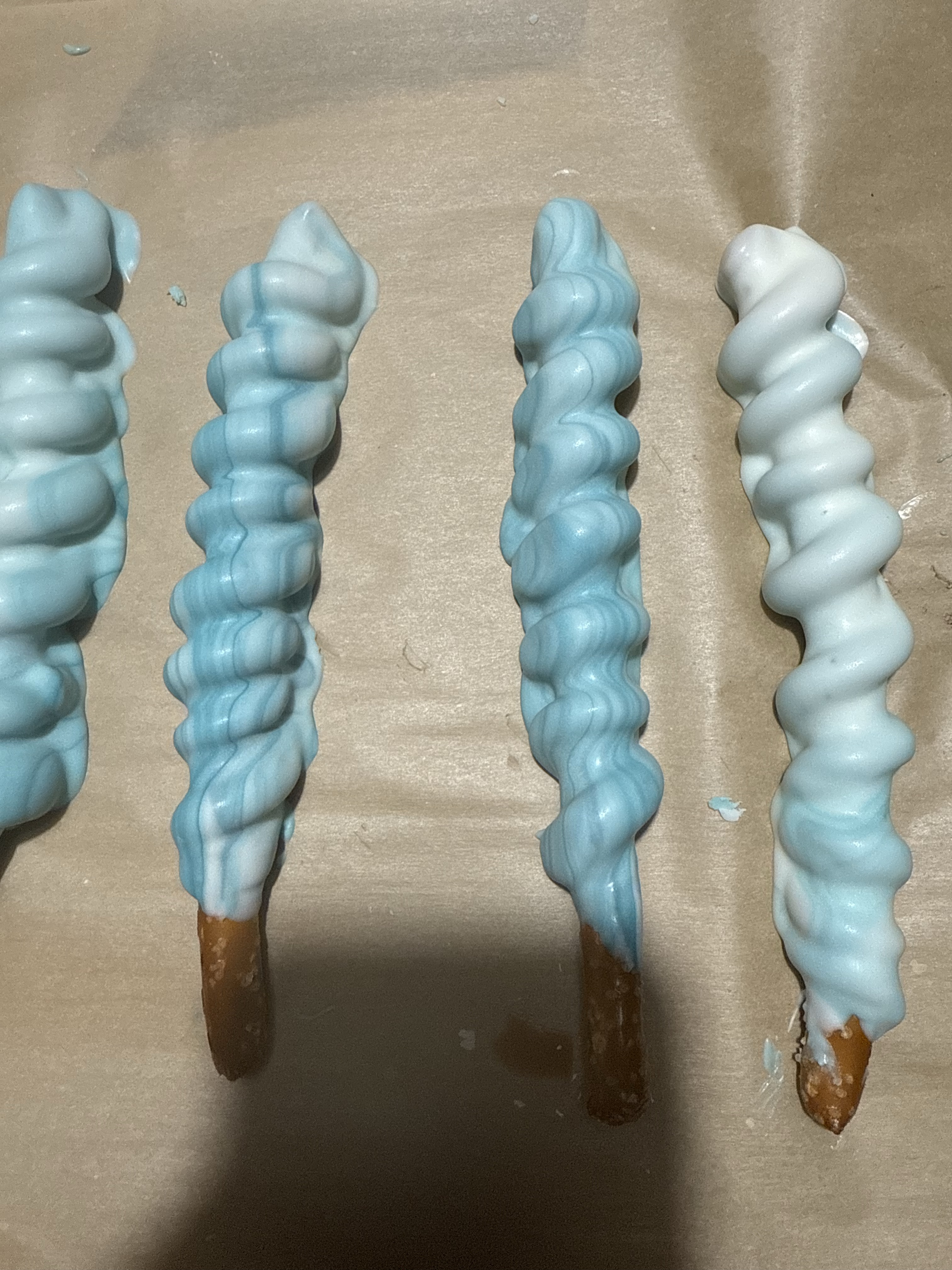 Caramel Wrapped Pretzel Rods