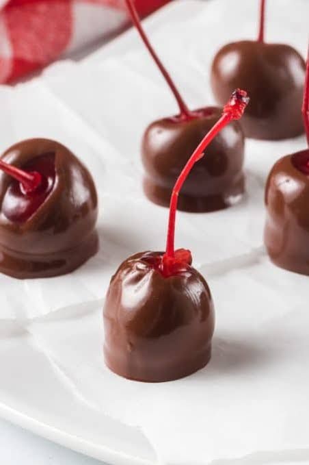 Chocolate Covered Maraschino Cherries
