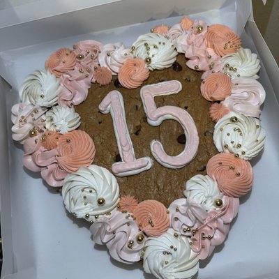 Custom Cookie Cake