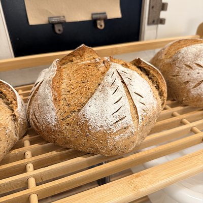 Multi-Grain Sourdough Loaf