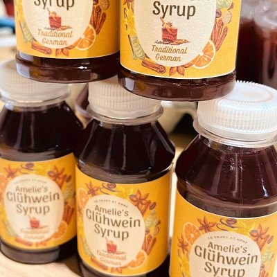 Glühwein Syrup To Add To Any Red Wine For 1 Bottle Or 3 Mugs