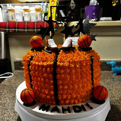 Basketball Cake 