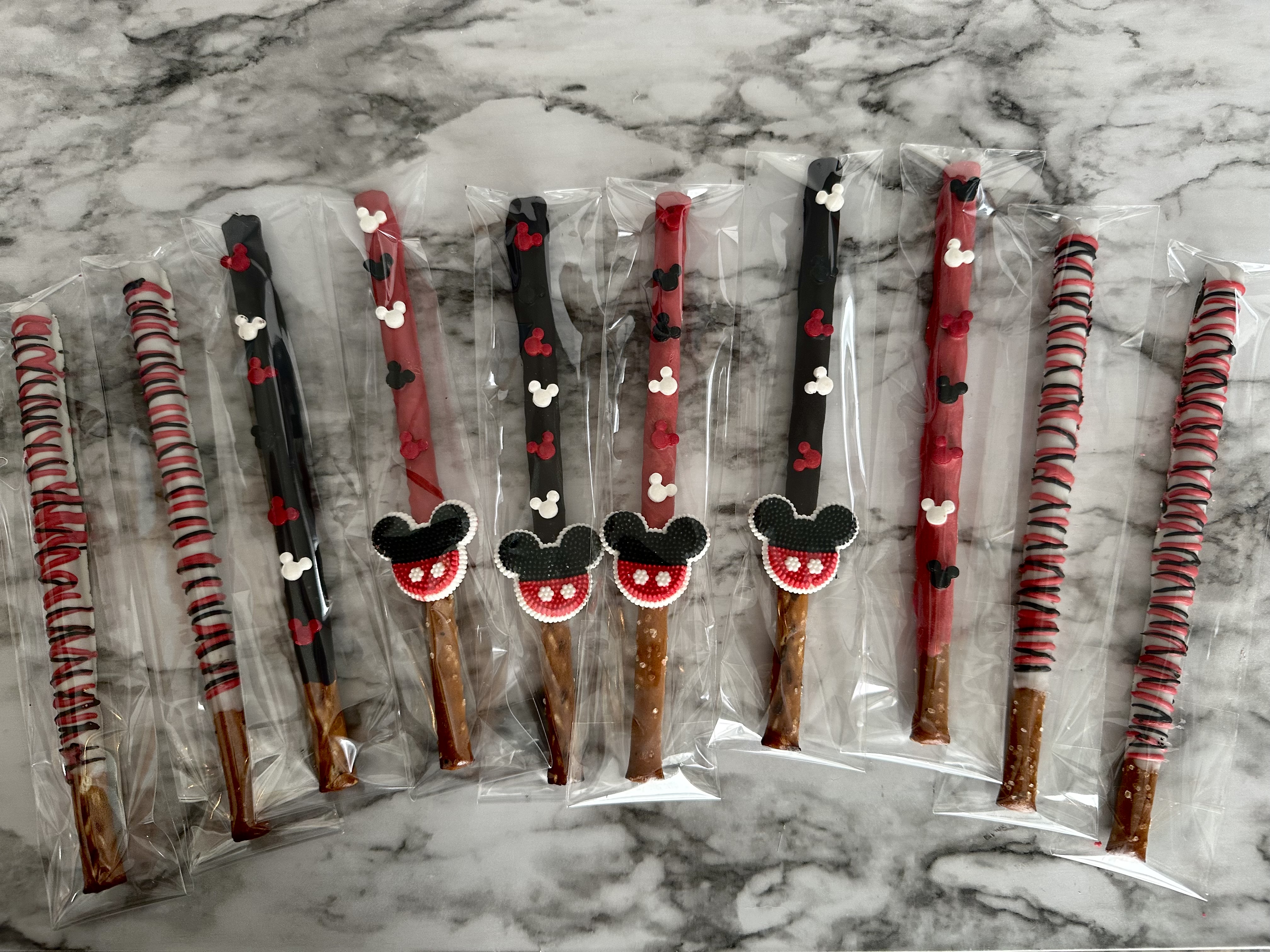 12 Chocolate Covered Pretzels
