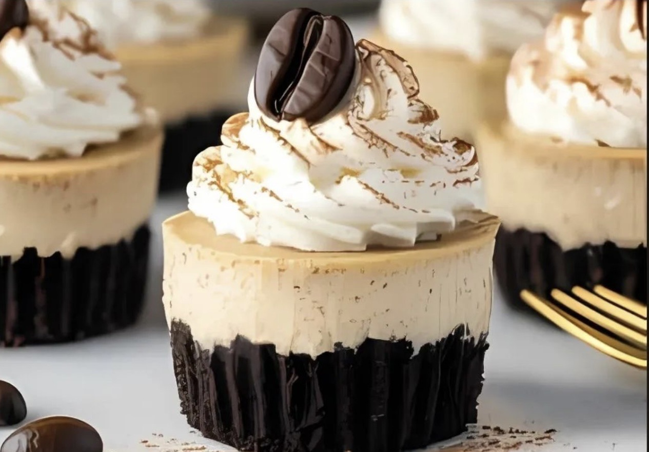Mini Coffee cheesecakes 