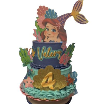 Two Tier Cake 25-30 Servings