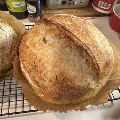 Sourdough Rosemary Loaf