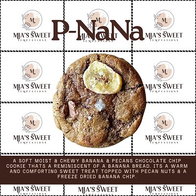 P-NaNa (Pecans & Banana Chocolate Chip Cookie)