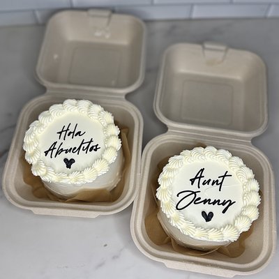 4 in. Bento Box Cake