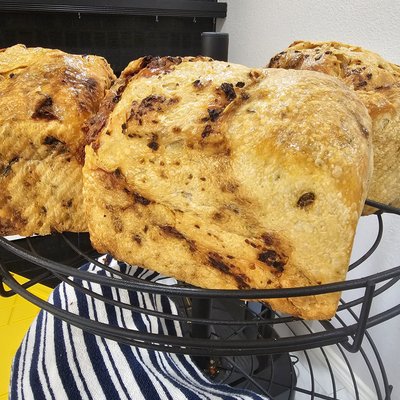 1/2 Loaf Jalepeno, Onion, Garlic, and Cheddar