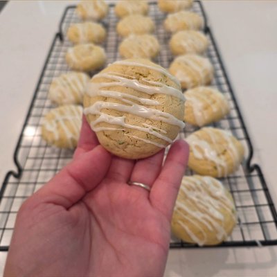 Lime Cloud Cookies 
