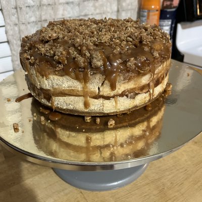 Caramel Apple Cheesecake 