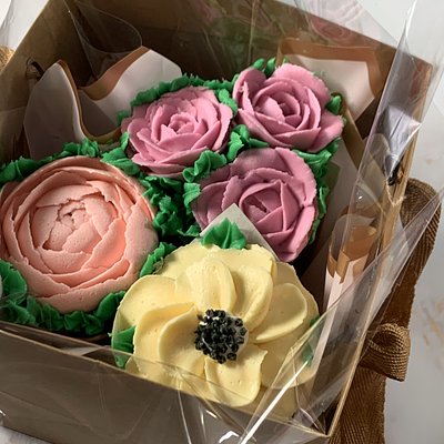 Cupcake Floral Bouquet 💐 