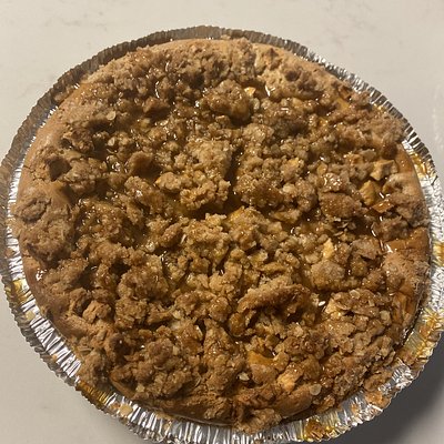 Apple Crisp Cheesecake 9”