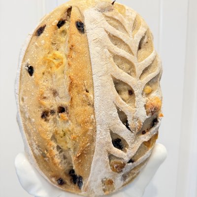 Cranberry Pepperjack Sourdough Loaf