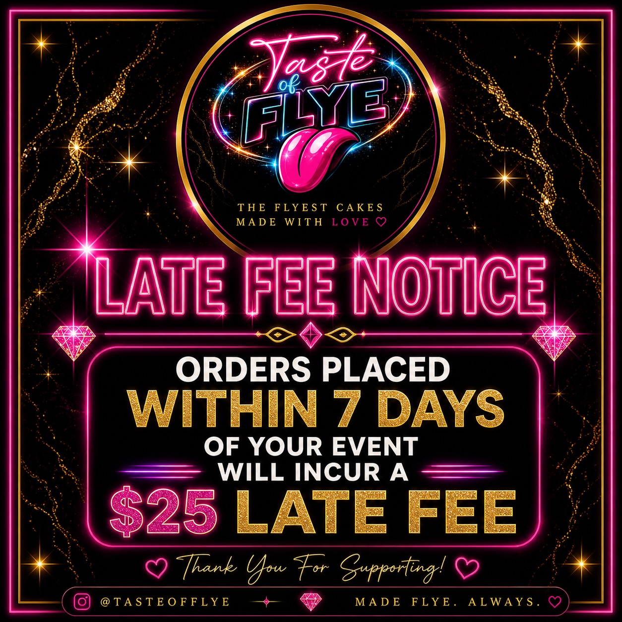 Rush Fee