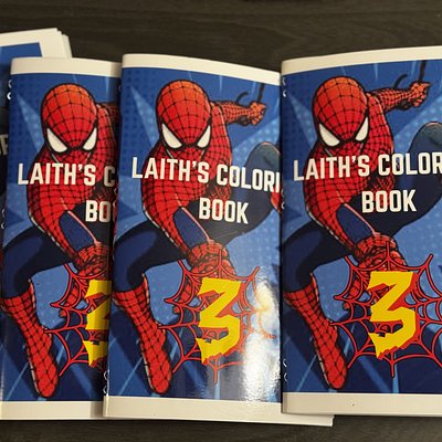Custom Coloring Books / Wrapped Treats 