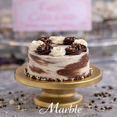 Marble Cake - 4 Inch 