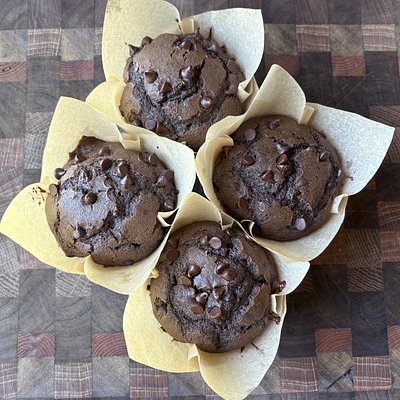 Chocolate Muffins - 4 Pack