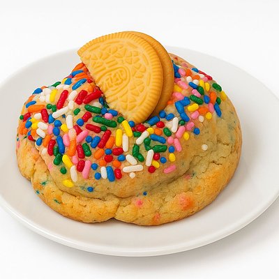LARGE Golden Oreo Funfetti