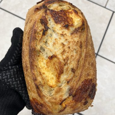 Apple & Smoked Gouda Sourdough