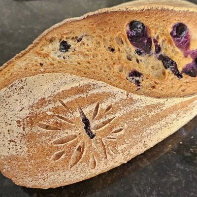 Gluten Friendly Sourdough- Blueberry Lemon