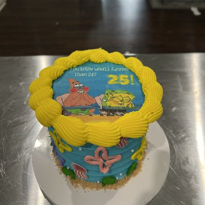 6 Inch Round Cake 