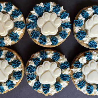 6-Pack Dawg Paw 4in Mini Cookie Cakes