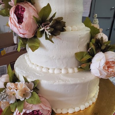 3 Tier Buttercream Cake
