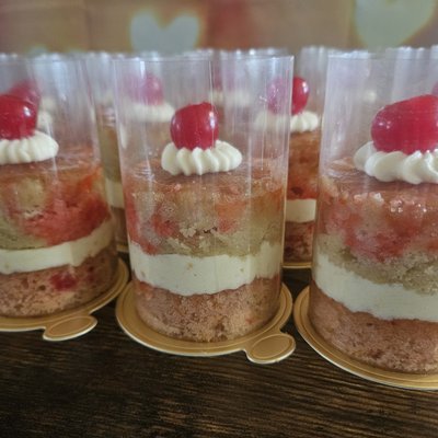 Pineapple Sunrise-Up Trifle 