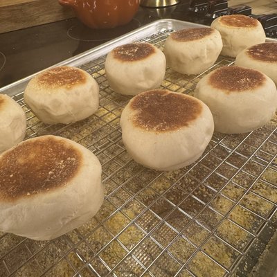 Sourdough English Muffins 8 pack