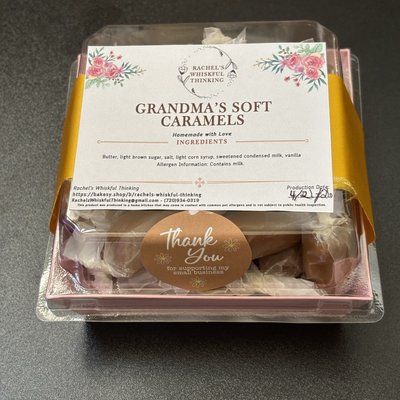 Grandma’s Soft Carmels