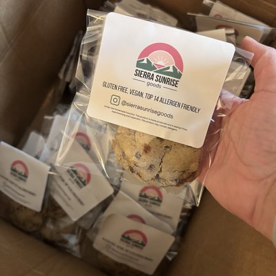 Chocolate Chip Cookies- Gf Vegan Top 14 Allergy Friendly 