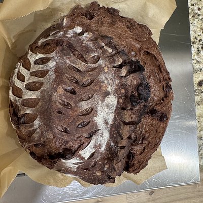 Naughty Double Chocolate Sourdough!