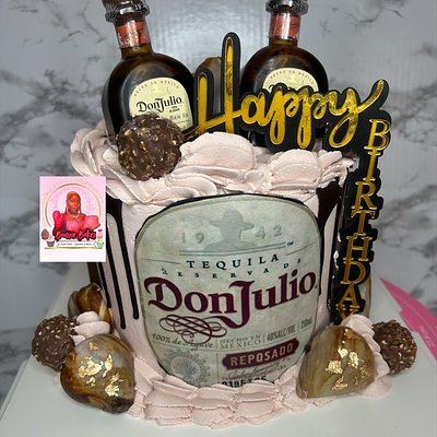 6 Inch Lit & Boujjie cake 